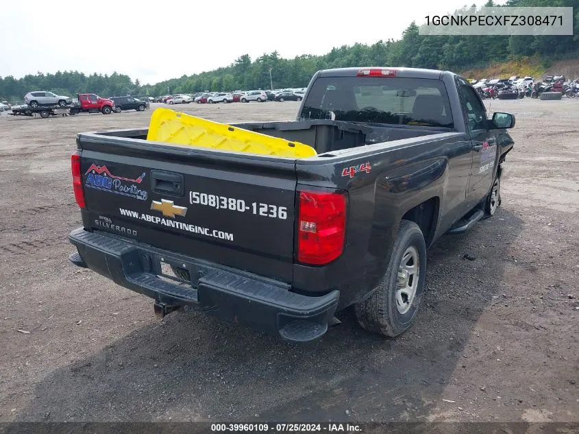 1GCNKPECXFZ308471 2015 Chevrolet Silverado 1500 Wt