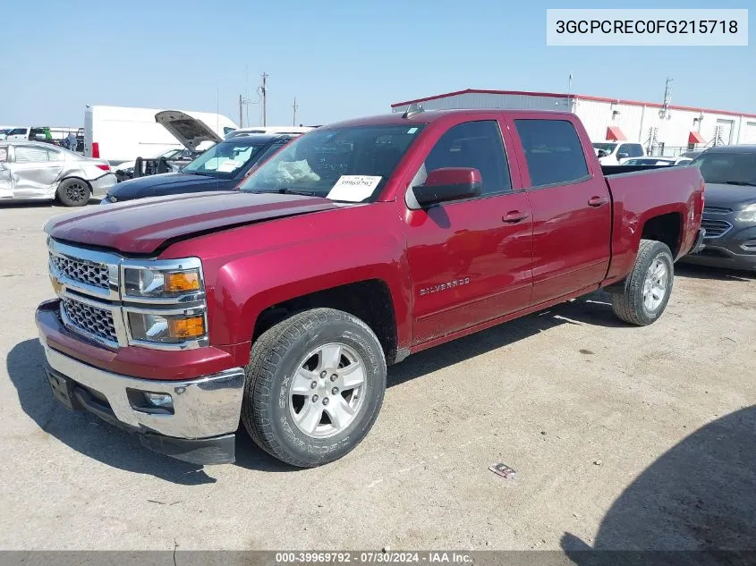 3GCPCREC0FG215718 2015 Chevrolet Silverado 1500 1Lt