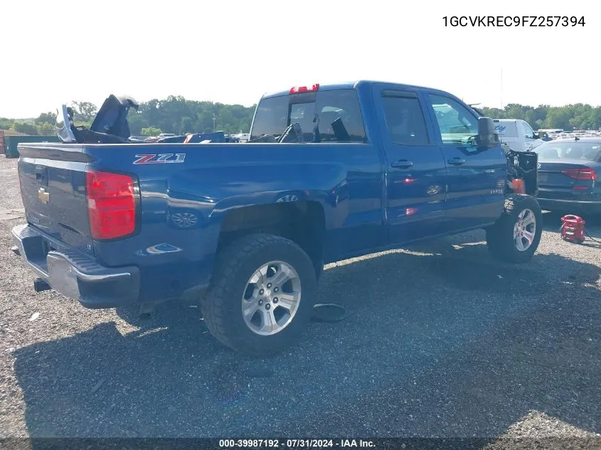 1GCVKREC9FZ257394 2015 Chevrolet Silverado 1500 Lt