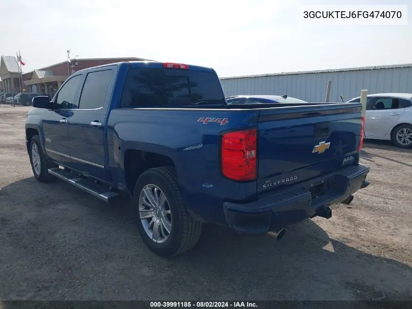 3GCUKTEJ6FG474070 2015 Chevrolet Silverado 1500 High Country