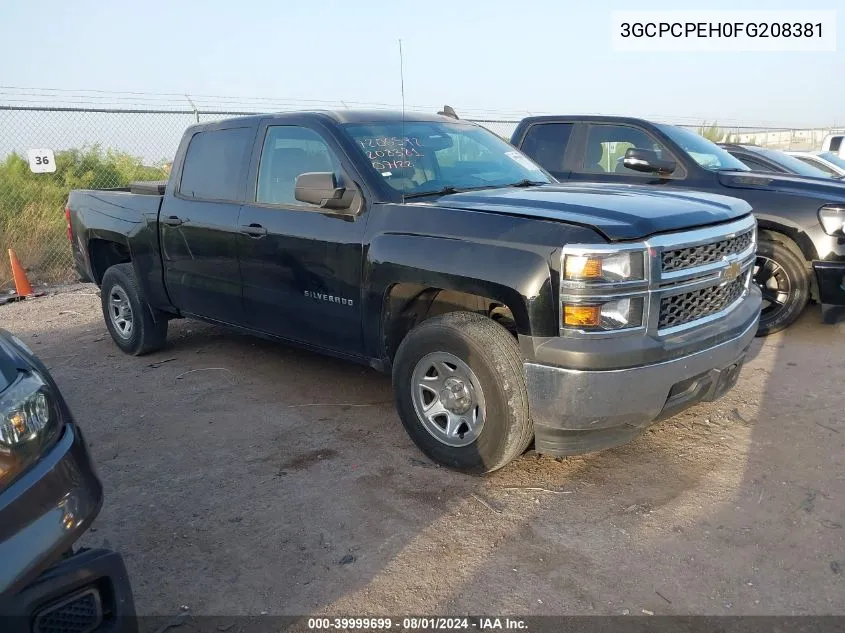 2015 Chevrolet Silverado 1500 Ls VIN: 3GCPCPEH0FG208381 Lot: 39999699