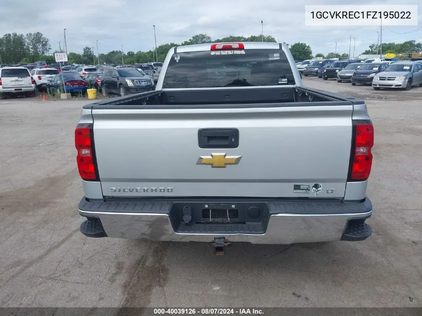 1GCVKREC1FZ195022 2015 Chevrolet Silverado 1500 1Lt