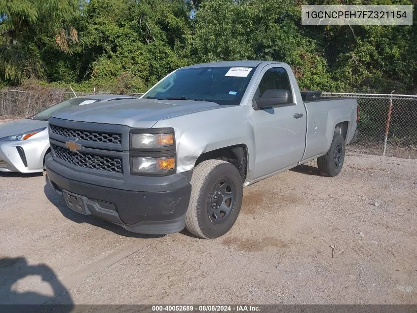 1GCNCPEH7FZ321154 2015 Chevrolet Silverado 1500 Wt