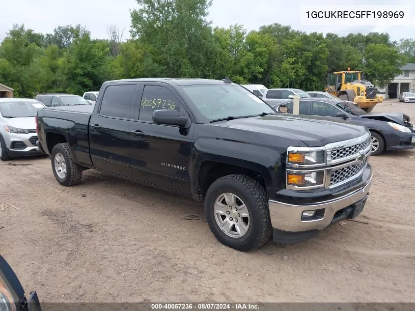 2015 Chevrolet Silverado 1500 1Lt VIN: 1GCUKREC5FF198969 Lot: 40057236