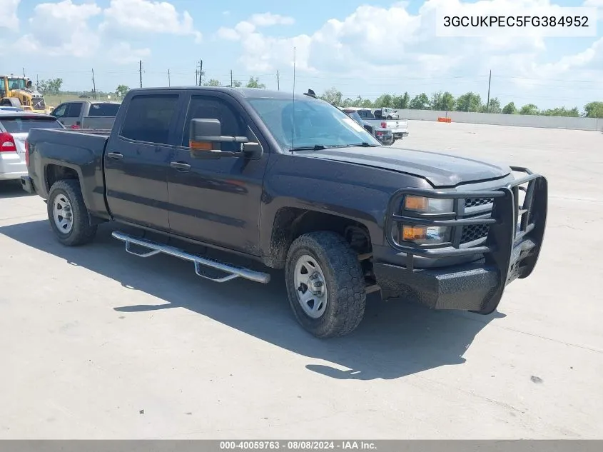 2015 Chevrolet Silverado 1500 Wt VIN: 3GCUKPEC5FG384952 Lot: 40059763