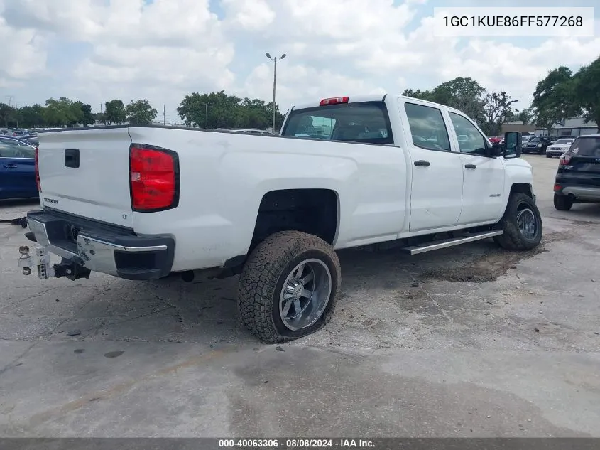 2015 Chevrolet Silverado 2500Hd Wt VIN: 1GC1KUE86FF577268 Lot: 40063306