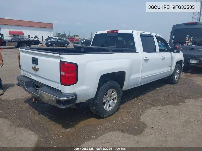 2015 Chevrolet Silverado 1500 1Lt VIN: 3GCUKREH9FG335051 Lot: 40063428