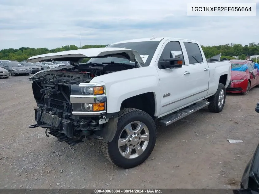 2015 Chevrolet Silverado 2500Hd High Country VIN: 1GC1KXE82FF656664 Lot: 40063884