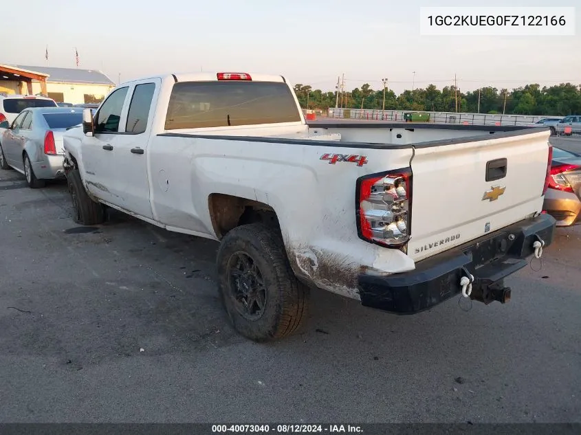 2015 Chevrolet Silverado 2500Hd Wt VIN: 1GC2KUEG0FZ122166 Lot: 40073040