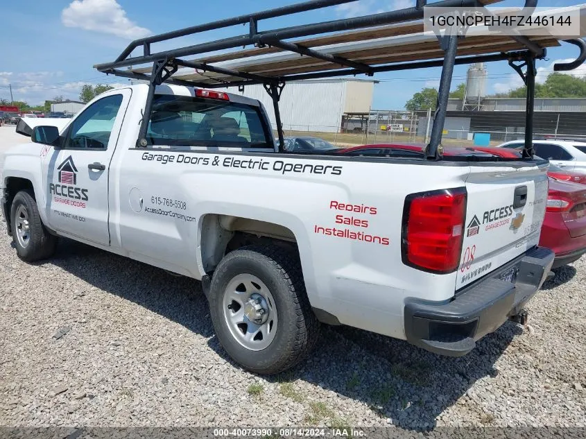 2015 Chevrolet Silverado 1500 Wt VIN: 1GCNCPEH4FZ446144 Lot: 40073990