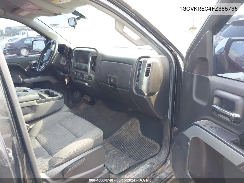 1GCVKREC4FZ385736 2015 Chevrolet Silverado 1500 Lt