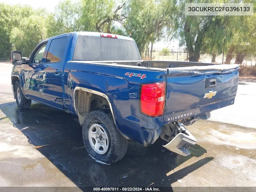 3GCUKREC2FG396133 2015 Chevrolet Silverado 1500 1Lt