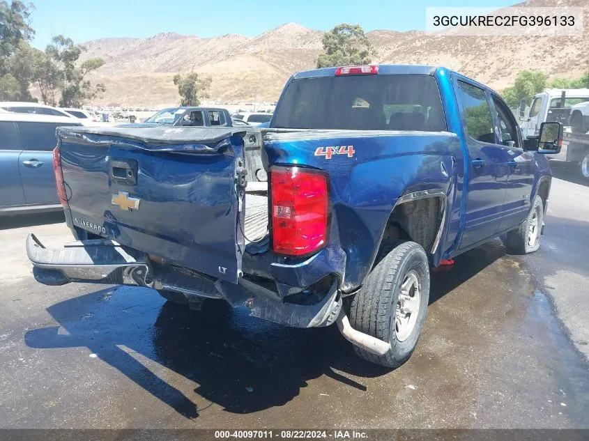 2015 Chevrolet Silverado 1500 1Lt VIN: 3GCUKREC2FG396133 Lot: 40097011