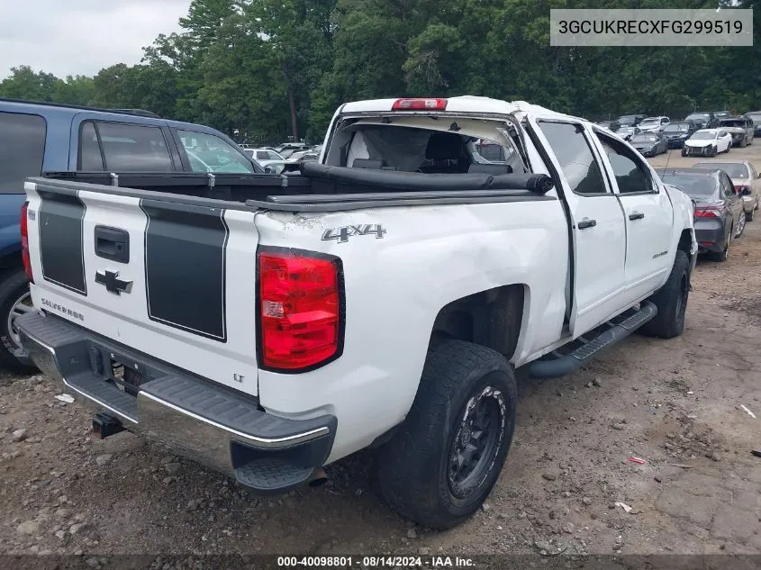 3GCUKRECXFG299519 2015 Chevrolet Silverado 1500 1Lt