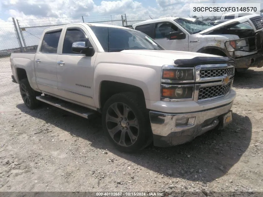 2015 Chevrolet Silverado 1500 1Lz VIN: 3GCPCSECXFG148570 Lot: 40102657