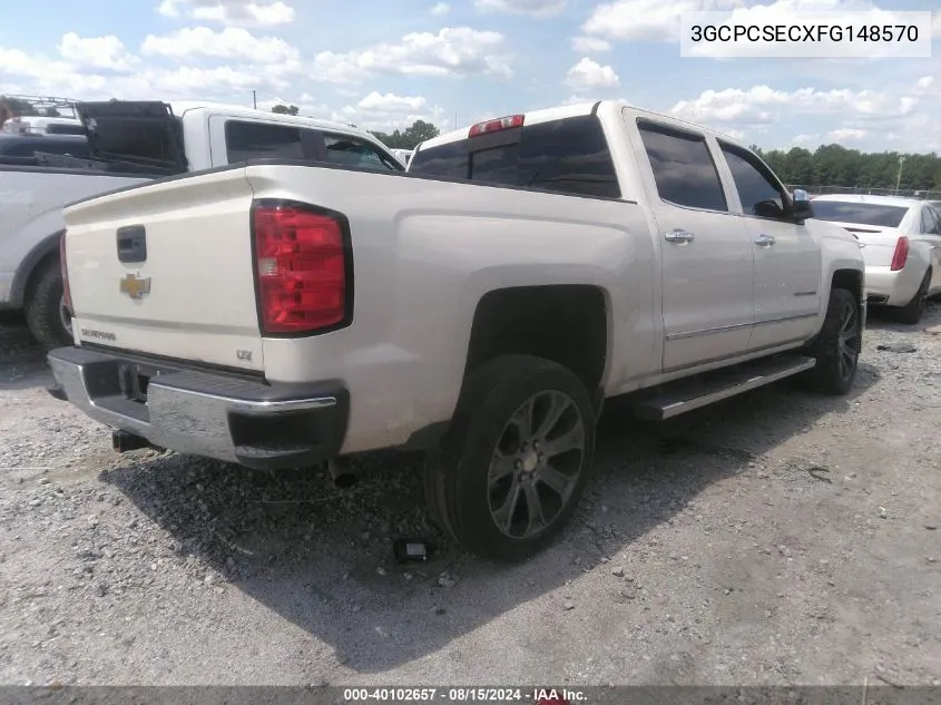 2015 Chevrolet Silverado 1500 1Lz VIN: 3GCPCSECXFG148570 Lot: 40102657