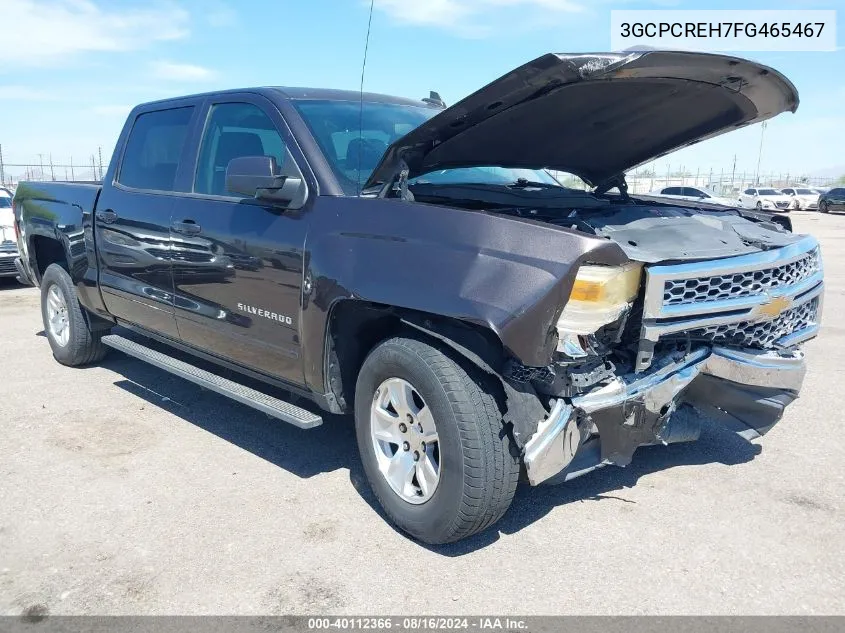 2015 Chevrolet Silverado 1500 1Lt VIN: 3GCPCREH7FG465467 Lot: 40112366