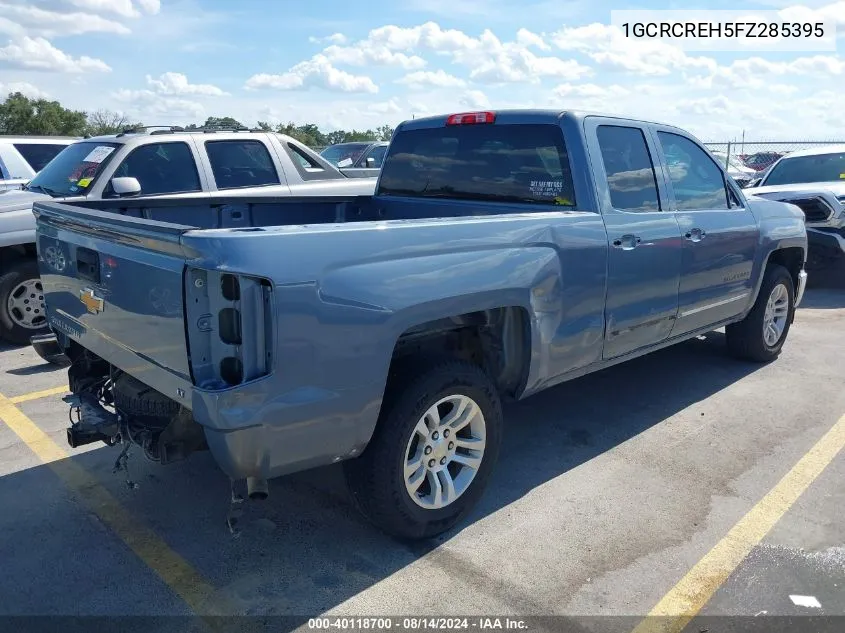 2015 Chevrolet Silverado 1500 1Lt VIN: 1GCRCREH5FZ285395 Lot: 40118700