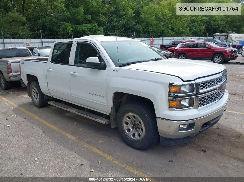 2015 Chevrolet Silverado 1500 1Lt VIN: 3GCUKRECXFG101764 Lot: 40124732