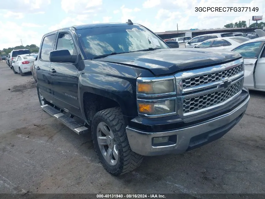 3GCPCREC7FG377149 2015 Chevrolet Silverado 1500 1Lt