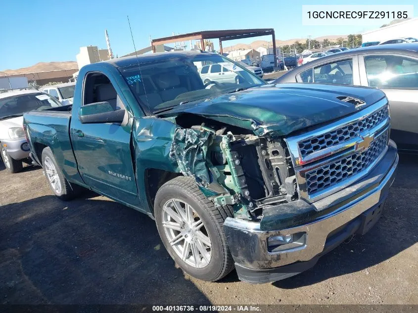 1GCNCREC9FZ291185 2015 Chevrolet Silverado 1500 1Lt