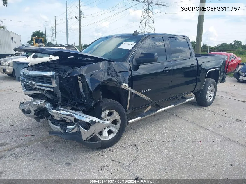 2015 Chevrolet Silverado 1500 2Lt VIN: 3GCPCREC5FG311957 Lot: 40141637