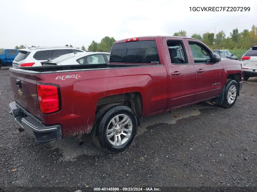 2015 Chevrolet Silverado 1500 Lt VIN: 1GCVKREC7FZ207299 Lot: 40145996