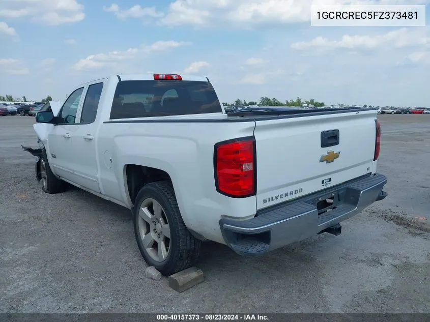 1GCRCREC5FZ373481 2015 Chevrolet Silverado 1500 1Lt