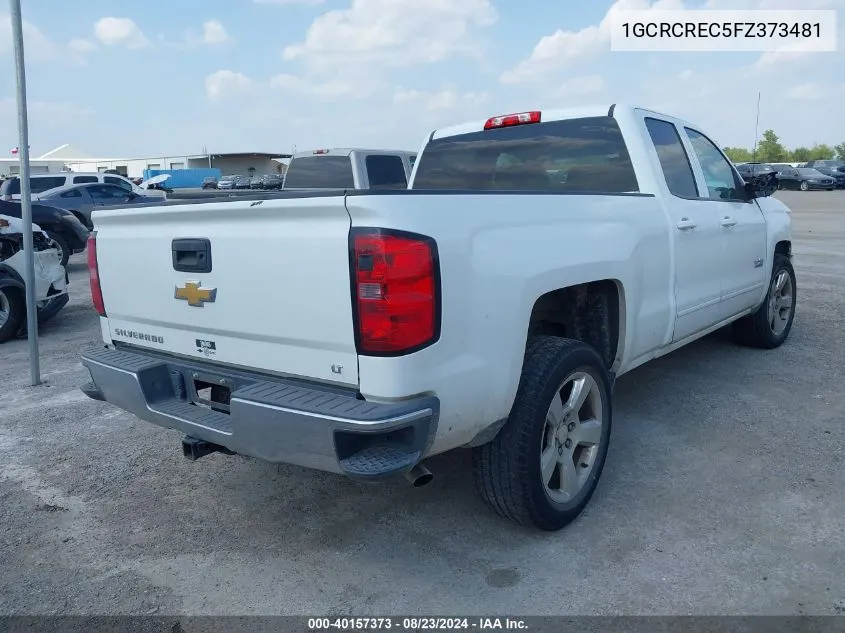 1GCRCREC5FZ373481 2015 Chevrolet Silverado 1500 1Lt