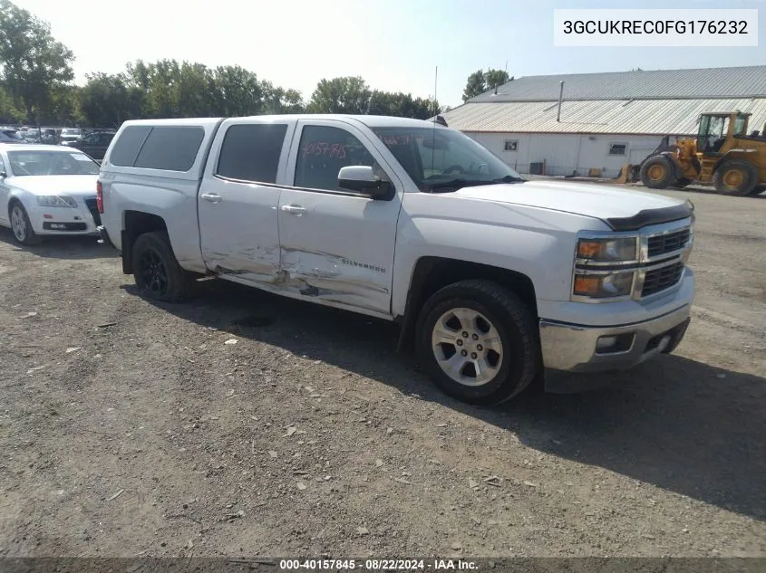 2015 Chevrolet Silverado 1500 2Lt VIN: 3GCUKREC0FG176232 Lot: 40157845