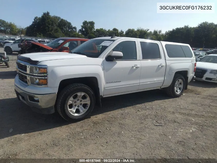 2015 Chevrolet Silverado 1500 2Lt VIN: 3GCUKREC0FG176232 Lot: 40157845