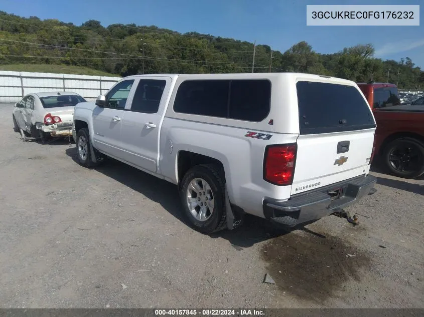 2015 Chevrolet Silverado 1500 2Lt VIN: 3GCUKREC0FG176232 Lot: 40157845