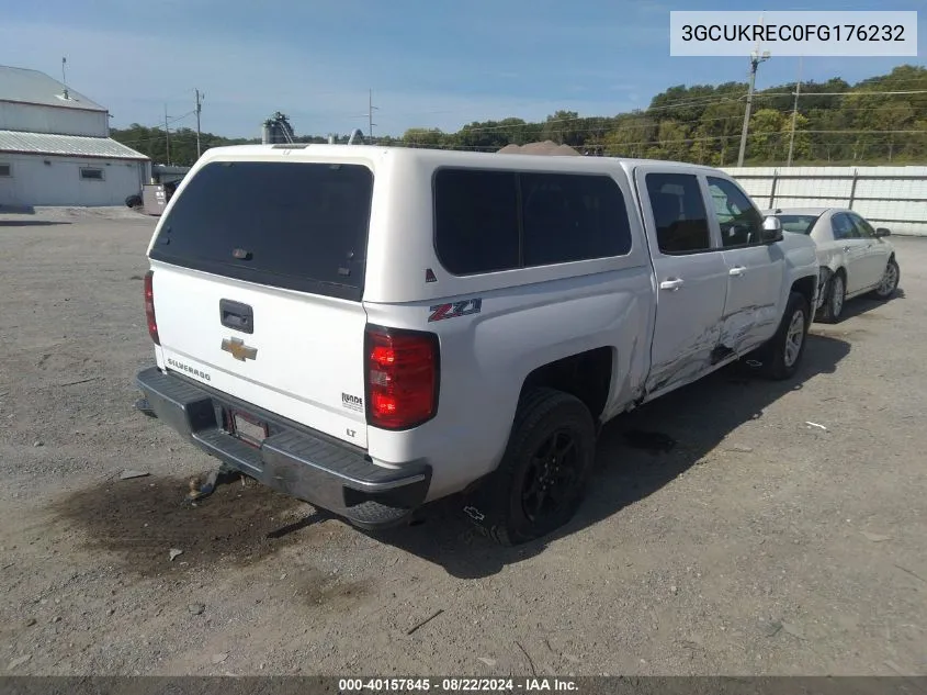 2015 Chevrolet Silverado 1500 2Lt VIN: 3GCUKREC0FG176232 Lot: 40157845