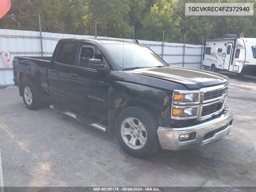 2015 Chevrolet Silverado 1500 2Lt VIN: 1GCVKREC4FZ372940 Lot: 40190178