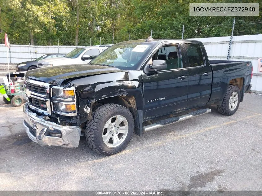 2015 Chevrolet Silverado 1500 2Lt VIN: 1GCVKREC4FZ372940 Lot: 40190178