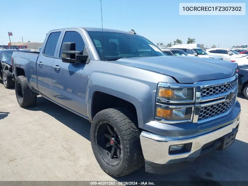 1GCRCREC1FZ307302 2015 Chevrolet Silverado 1500 1Lt