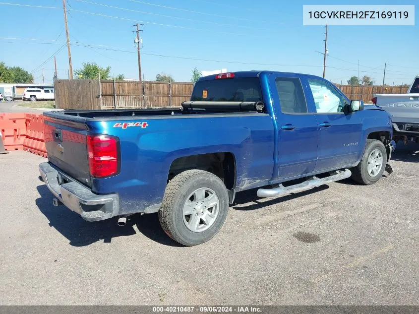 2015 Chevrolet Silverado 1500 1Lt VIN: 1GCVKREH2FZ169119 Lot: 40210487