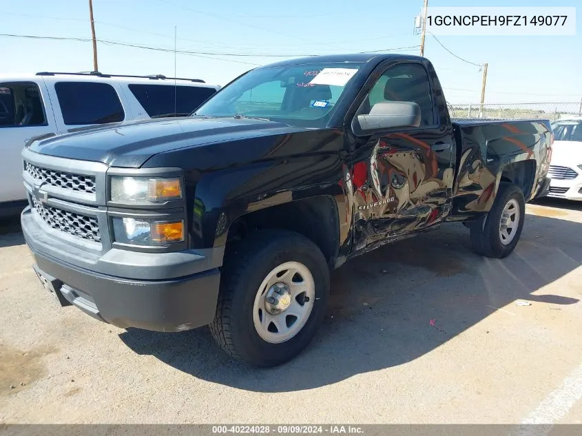 2015 Chevrolet Silverado 1500 Wt VIN: 1GCNCPEH9FZ149077 Lot: 40224028