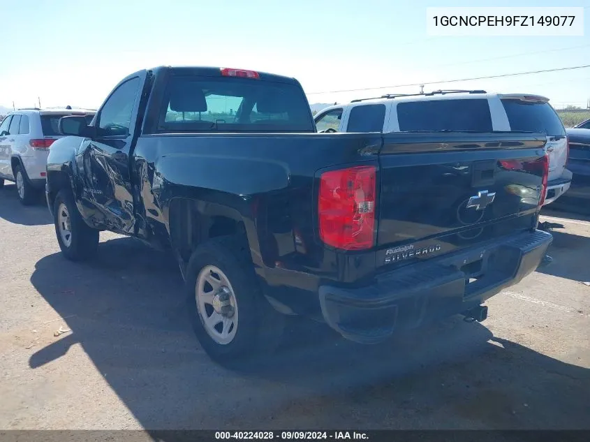 2015 Chevrolet Silverado 1500 Wt VIN: 1GCNCPEH9FZ149077 Lot: 40224028