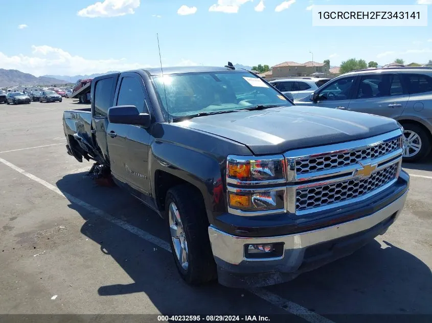 2015 Chevrolet Silverado 1500 1Lt VIN: 1GCRCREH2FZ343141 Lot: 40232595