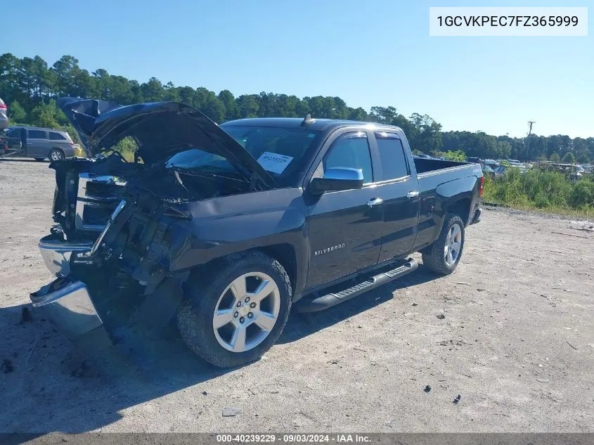 2015 Chevrolet Silverado 1500 Ls VIN: 1GCVKPEC7FZ365999 Lot: 40239229