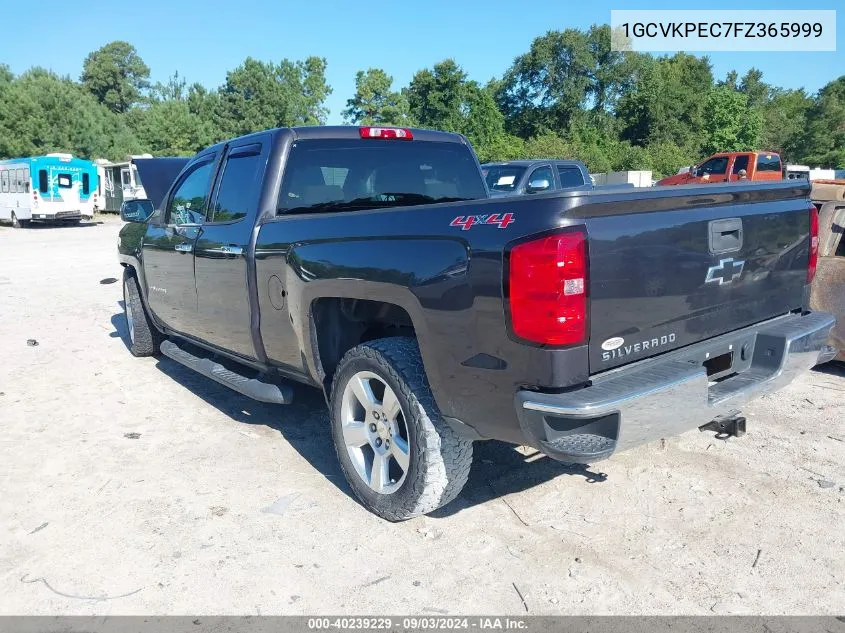 2015 Chevrolet Silverado 1500 Ls VIN: 1GCVKPEC7FZ365999 Lot: 40239229