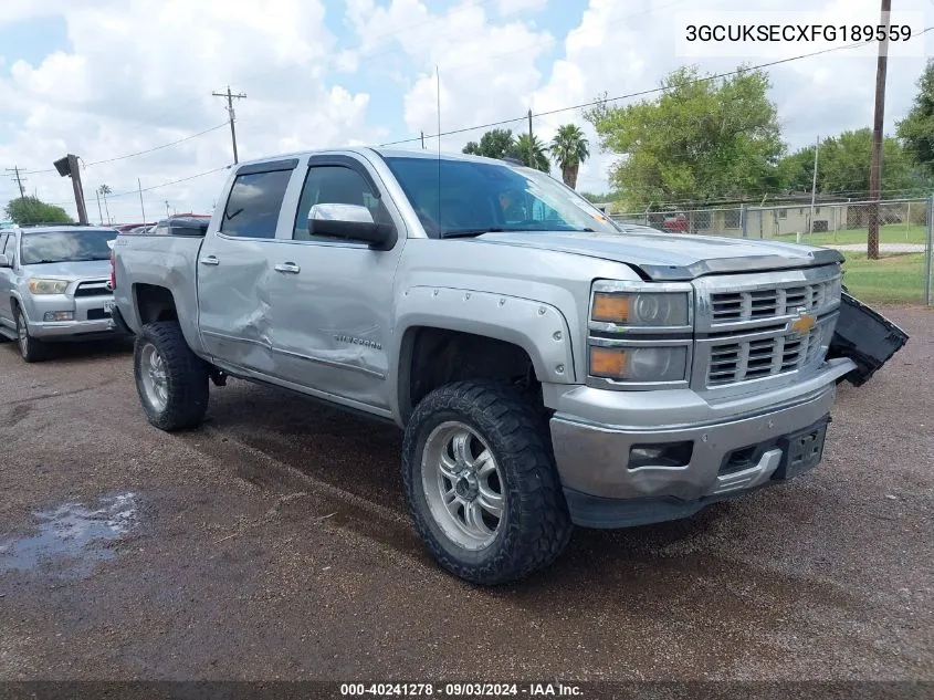 2015 Chevrolet Silverado 1500 2Lz VIN: 3GCUKSECXFG189559 Lot: 40241278