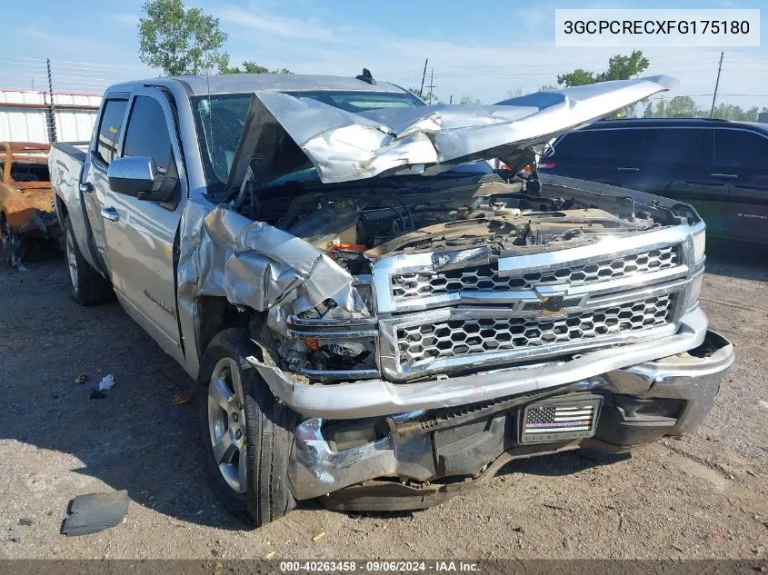 2015 Chevrolet Silverado 1500 1Lt VIN: 3GCPCRECXFG175180 Lot: 40263458