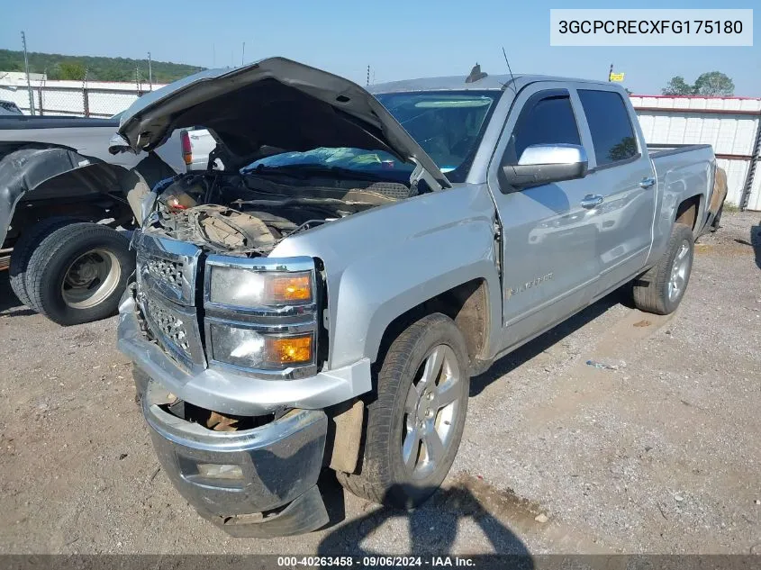 2015 Chevrolet Silverado 1500 1Lt VIN: 3GCPCRECXFG175180 Lot: 40263458