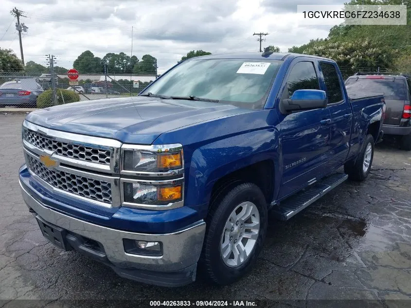 1GCVKREC6FZ234638 2015 Chevrolet Silverado 1500 1Lt