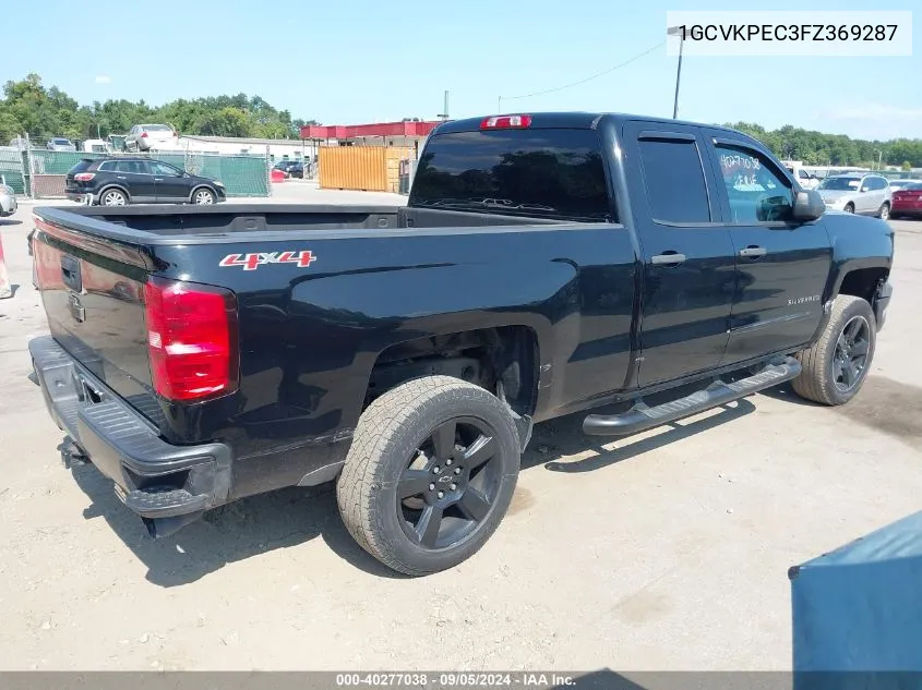 1GCVKPEC3FZ369287 2015 Chevrolet Silverado 1500 Wt