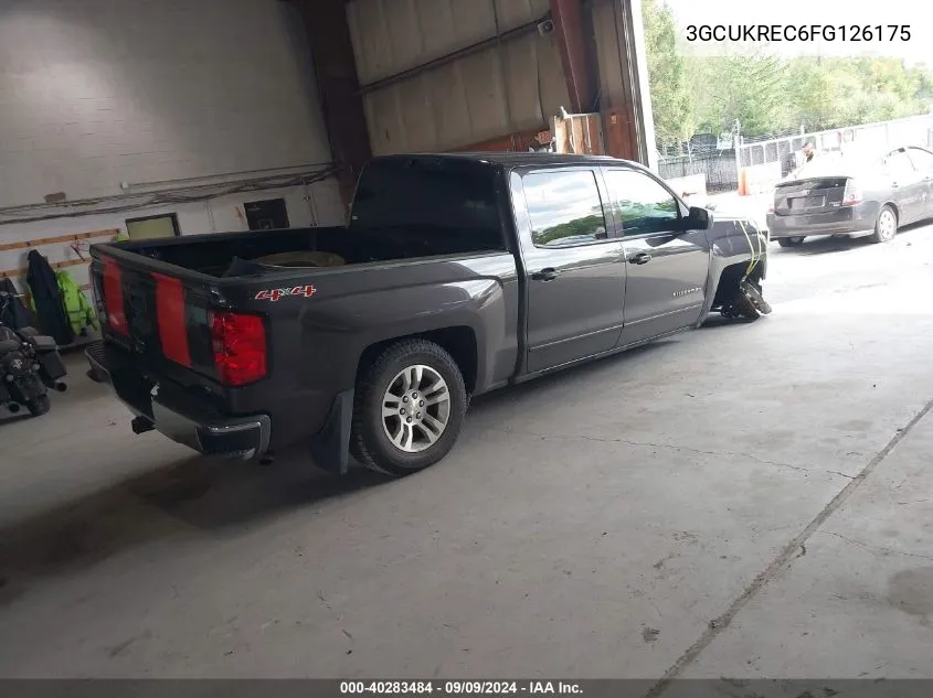 3GCUKREC6FG126175 2015 Chevrolet Silverado 1500 1Lt