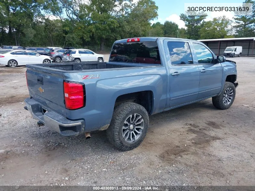 3GCPCREC3FG331639 2015 Chevrolet Silverado 1500 2Lt