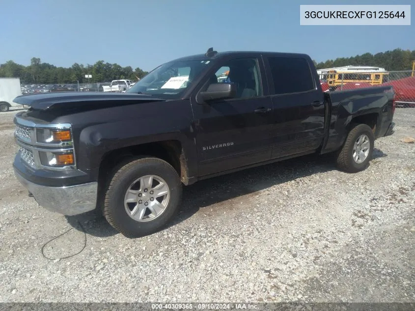 2015 Chevrolet Silverado 1500 1Lt VIN: 3GCUKRECXFG125644 Lot: 40309365